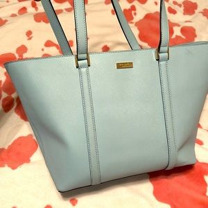 Kate Spade tote light blue